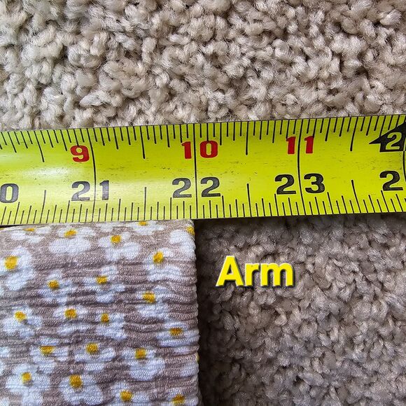 POL Boho Babe mixed media floral Blouse Multi-Color Pattern Women's Size Medium - Picture 15 of 15